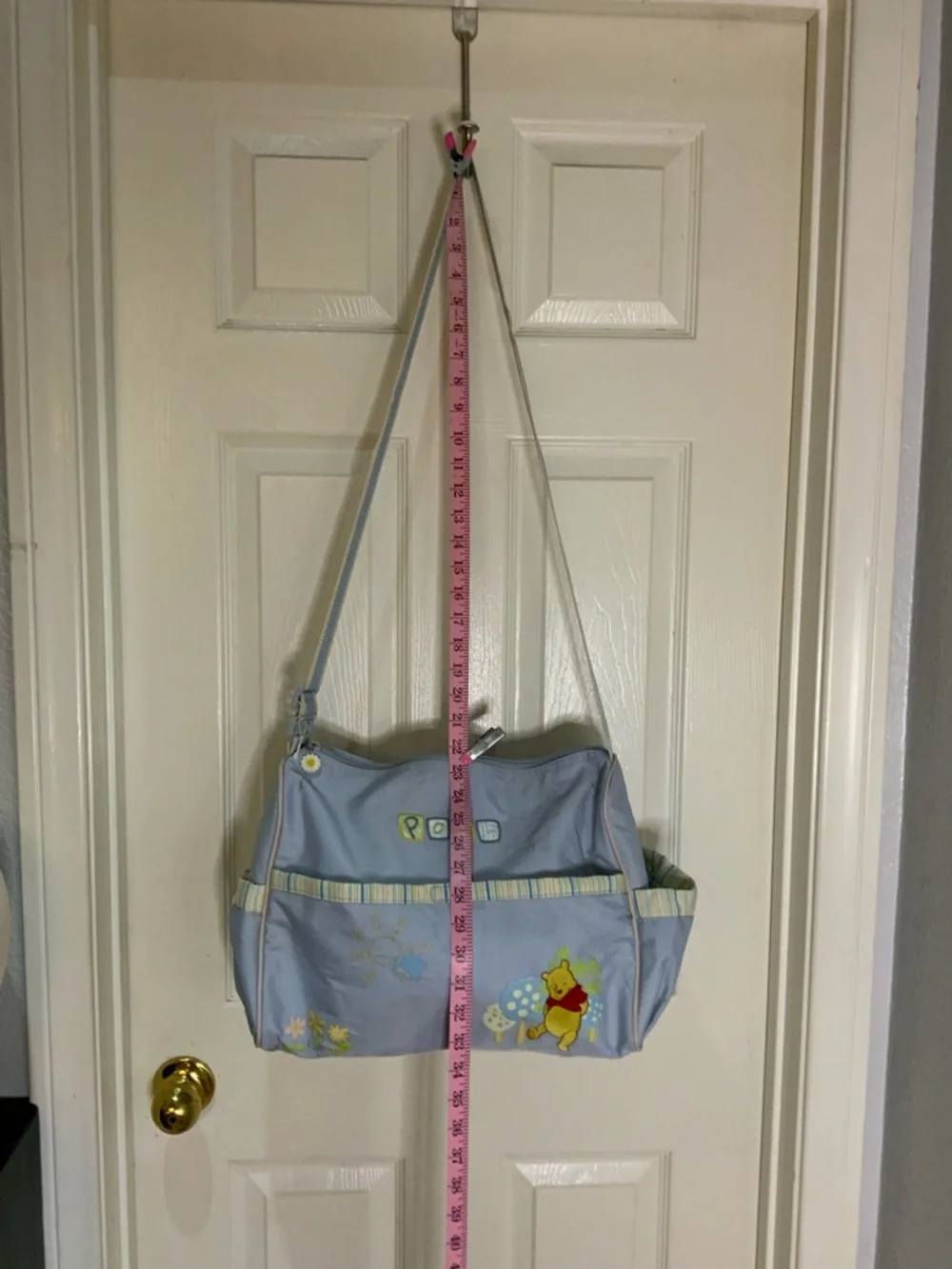 Vintage rare Winnie the Pooh diaper/ duffel bag - Picture 6 of 13